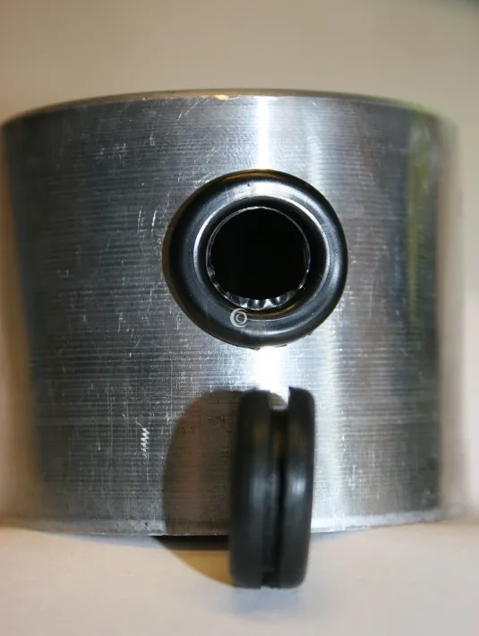 Aluminium caps for immersion heaters